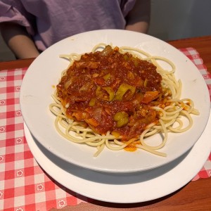 Spaguetti Amatriciana