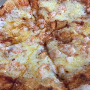 Pizza de Camarones