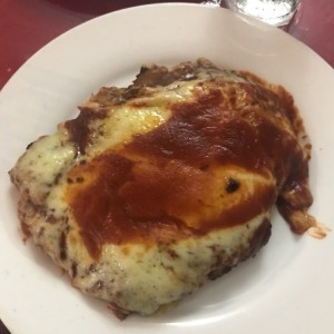 filete apanado a la parmigiana