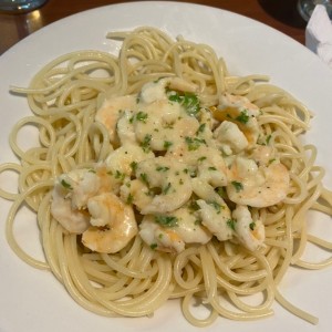 Pastas - Spaguetti con Camarones