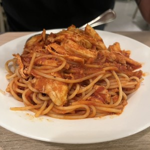 Con Pollo - Chicken spaguetti