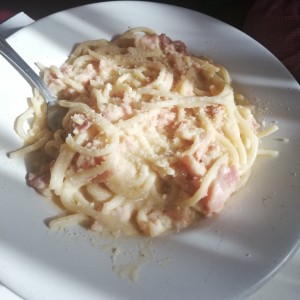 Spaguetti a la Carbonara