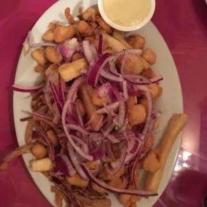 Ceviche frito