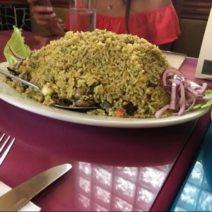 arroz verde