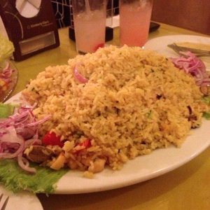 Arroz con mariscos