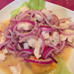 cebiche de corvina