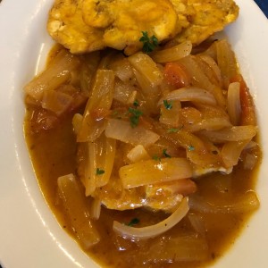 Pescado a la chorrollana