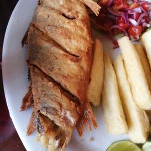 Pescado frito 