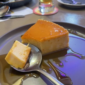 Flan de la casa