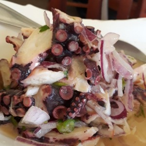 Ceviche de Pulpo al Olivo