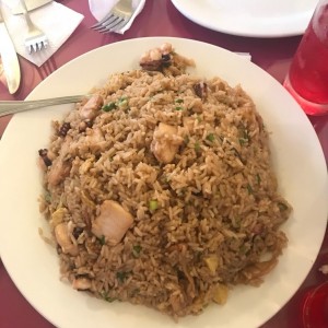 arroz chaufa de mariscos