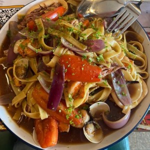 Fettuccine de Mariscos