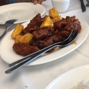 Costilla de Puerco en Salsa Agridulce