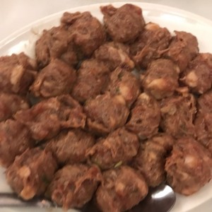 bolitas de carne 