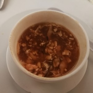 sopa de mariscos agripicante