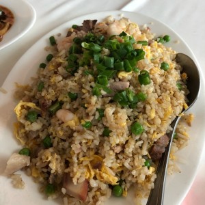 Arroz a la canton. 