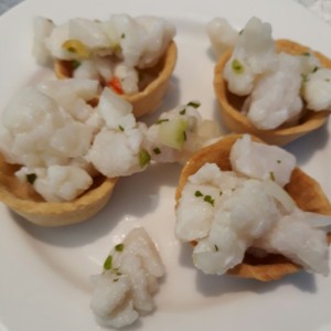 Ceviche de corvina