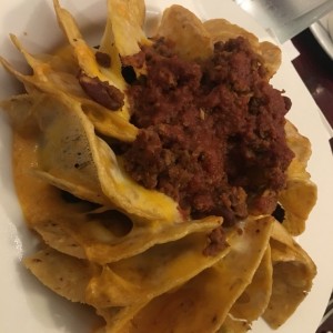 Mini nachos de carne