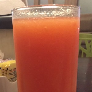 Jugo de papaya 