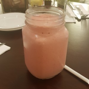 batido de fresa