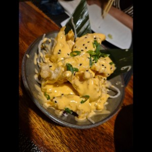 Entradas - Spicy Shrimp Tempura