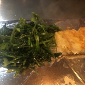 fish and watercress