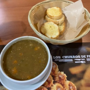 Sopa de lentejas