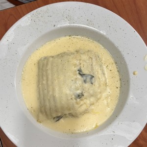 Lasaña Con Pollo Y Espinacas