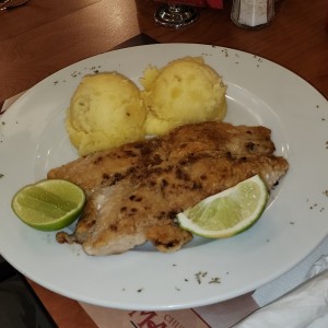 Corvina a la plancha