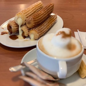 Churros rellenos