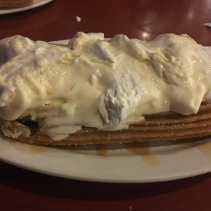 churros con helado