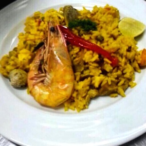 Paella a la valenciana