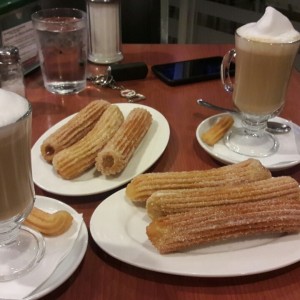 churros rellenos 