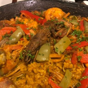 paella de mariscos 