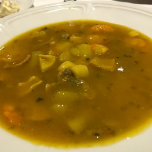 sopa de mariscos