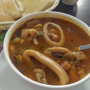 sopa de mariscos