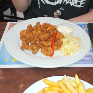Camarones apanados