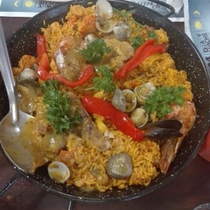 paella para 2 personas