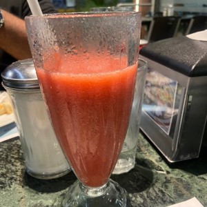 Batido de fresa