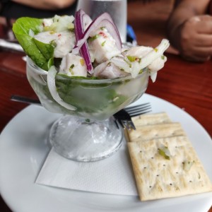 Entradas - Ceviche de Corvina