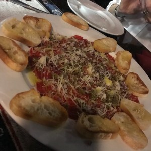 carpaccio de res