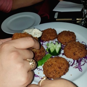 croquetas de camaron