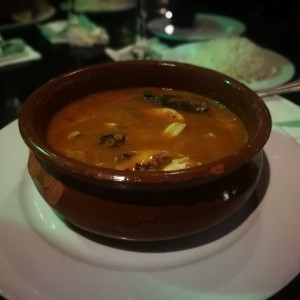 Cazuela de mariscos 