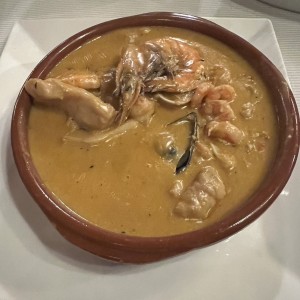 Casuela de mariscos 