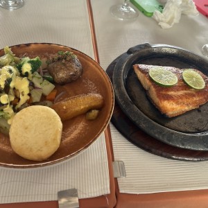 Salmon a la parrilla