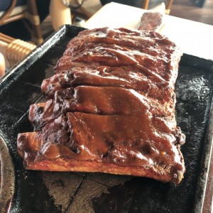 costillas de cerdo a la bbq 