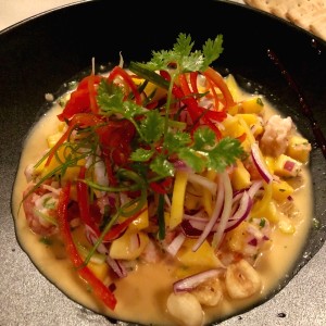 Ceviche de Camaron Peruano