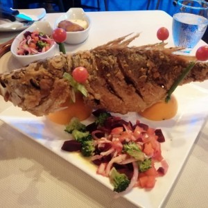 Pescado frito