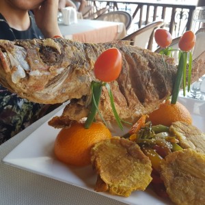 Pescado frito