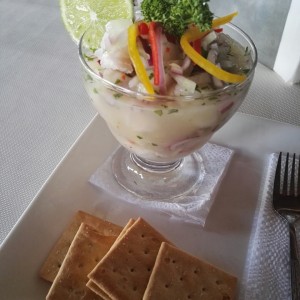 ceviche de corvina